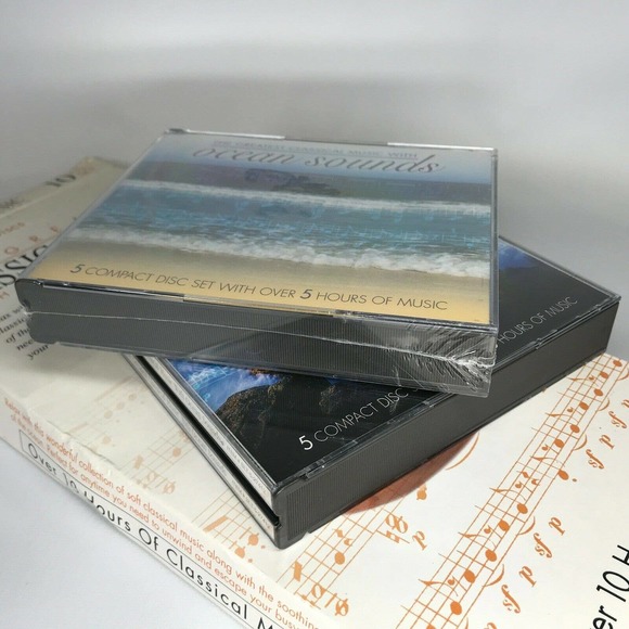 Classical Music with Ocean Sounds 10 CD set Bach Mozart Chopin Beethoven Handel - Picture 3 of 5